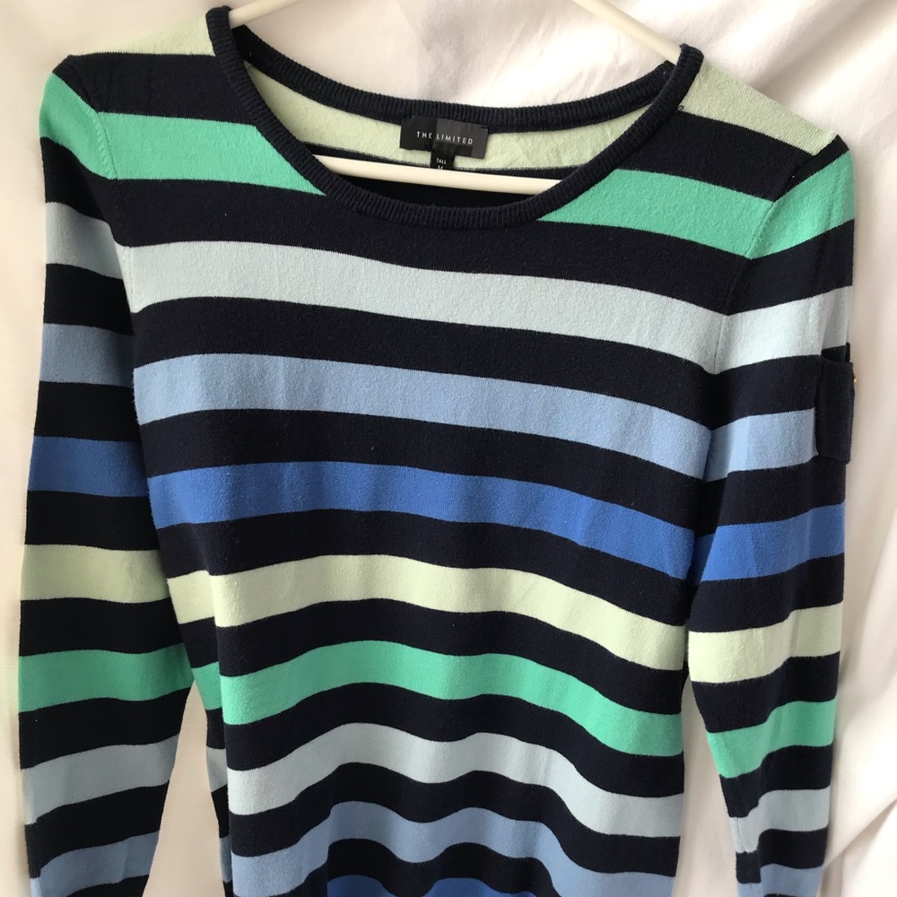 The Limited striped sweater